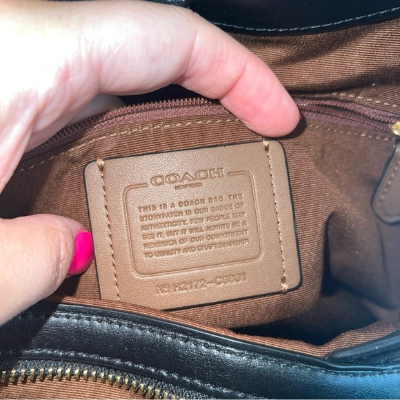 Coach Kristi Shoulder Bag Signature Canvas 2022 Brown - Picture 7 of 8